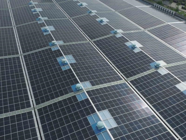 アルミ合金防水ソーラーレール