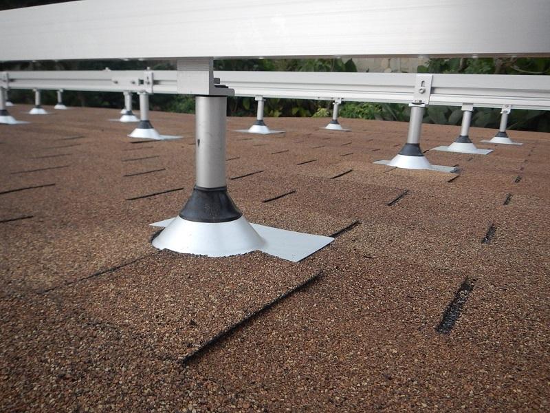 屋根への取り付け