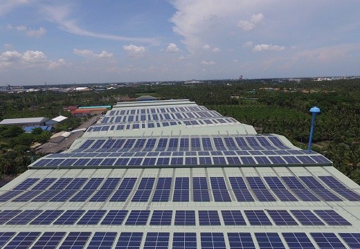 PV 架台システム 屋根パネル設置 タイ 2MW