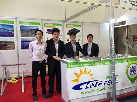 Green Expo 2015 メキシコシティ - Kingfeels ブース番号:109