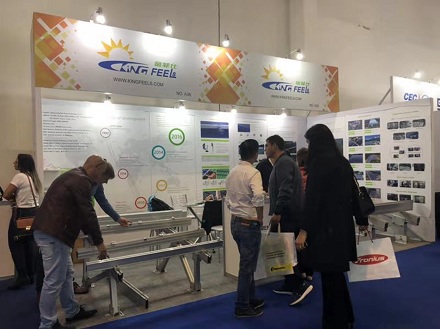 Intersolar South America 2019 における Kingfeels Energy