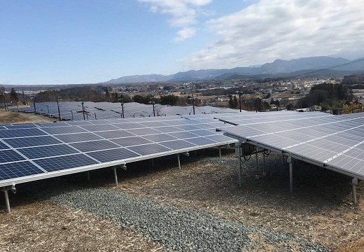 地上設置型ソーラーラックシステム設計 1.8MW