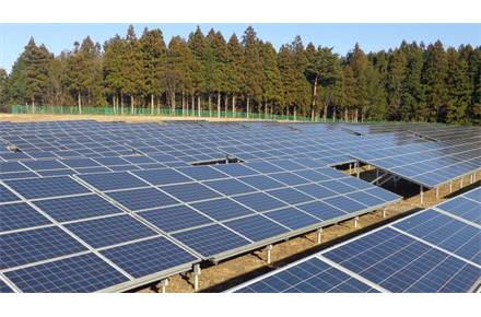 2MWアルミ地盤取付事前組立システムプロジェクト